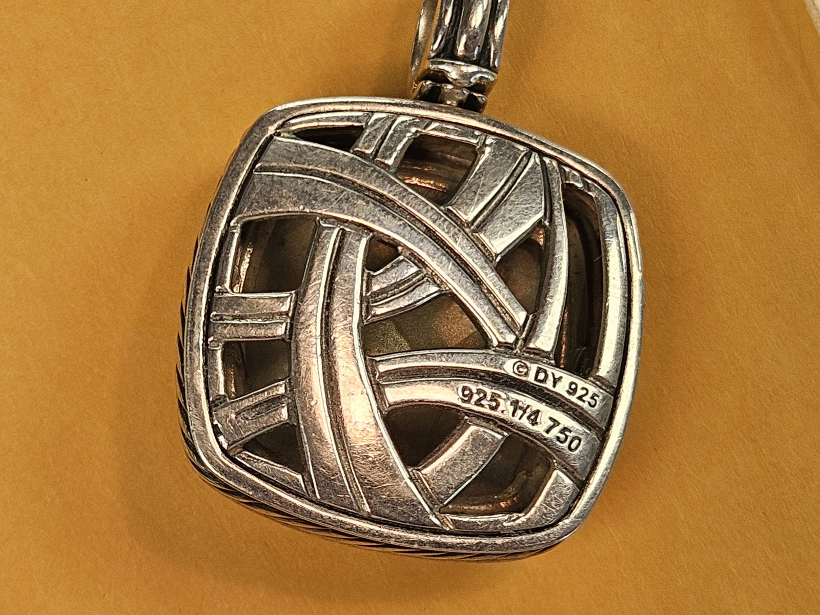 GOLD Jewelry! David Yurman Gold Pendant - 6