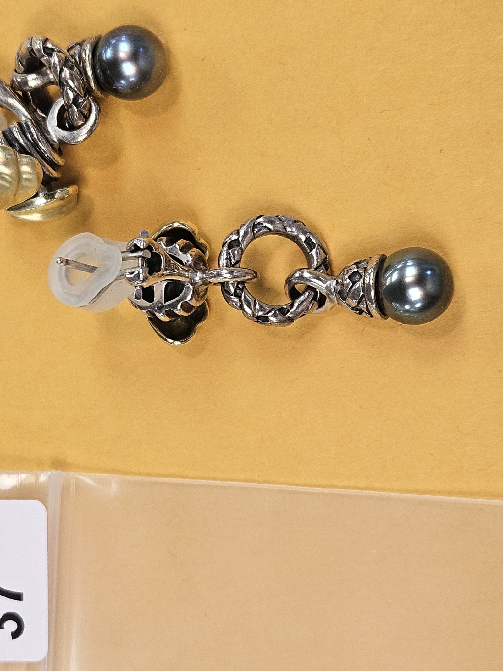 GOLD JEWELRY! Two Sarah Jane 18 Karat Gold Earrings - 5