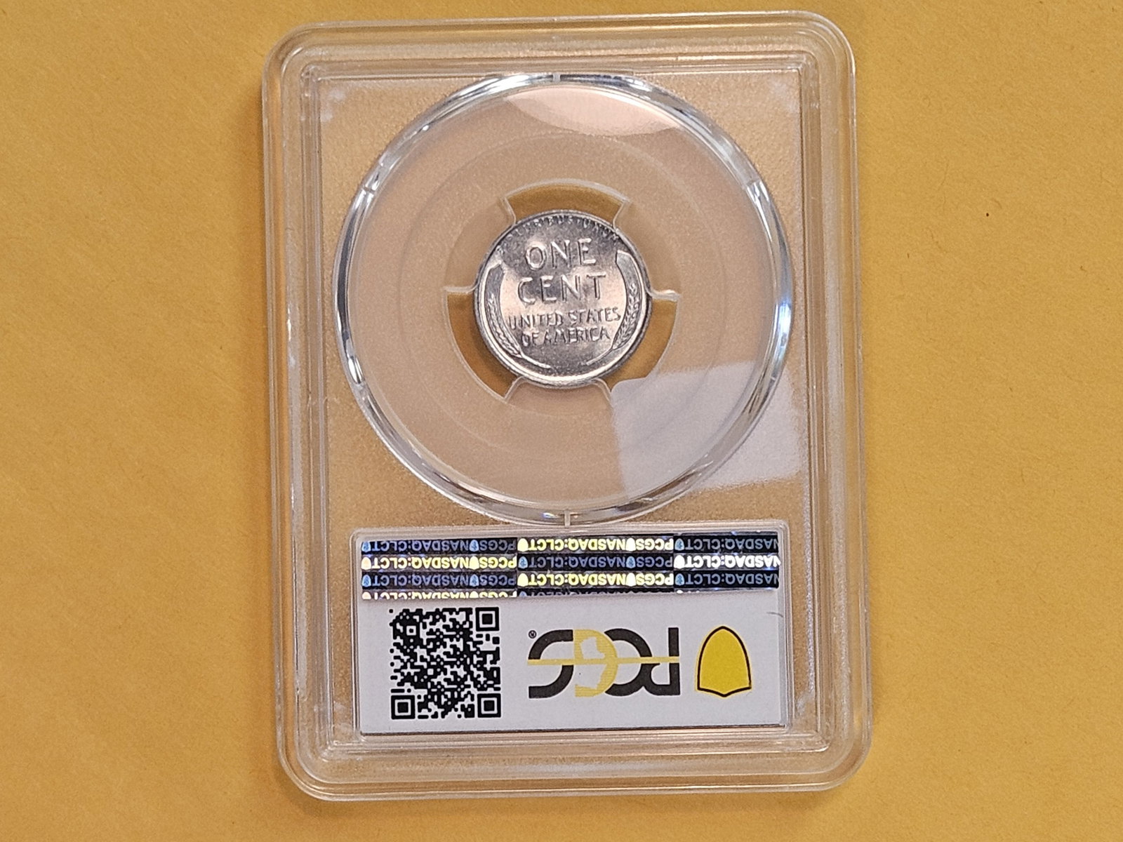GEM! PCGS 1943 Steel Wheat cent in Mint State 66 - 5