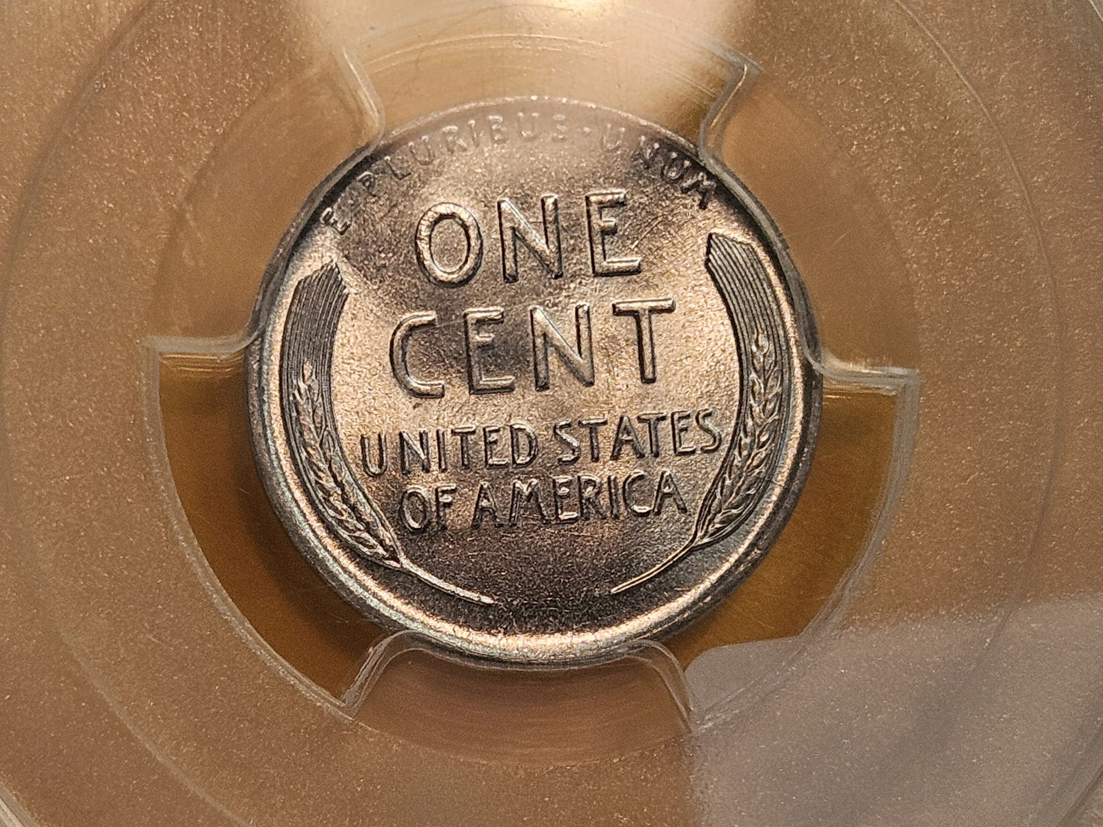 GEM! PCGS 1943 Steel Wheat cent in Mint State 66 - 6