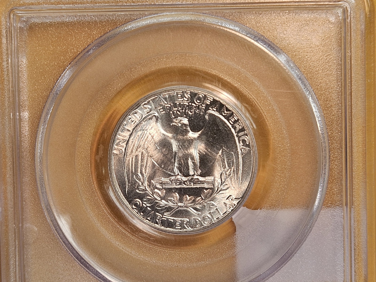 GEM! PCGS 1938 Washington Quarter in Mint State 65 - 5