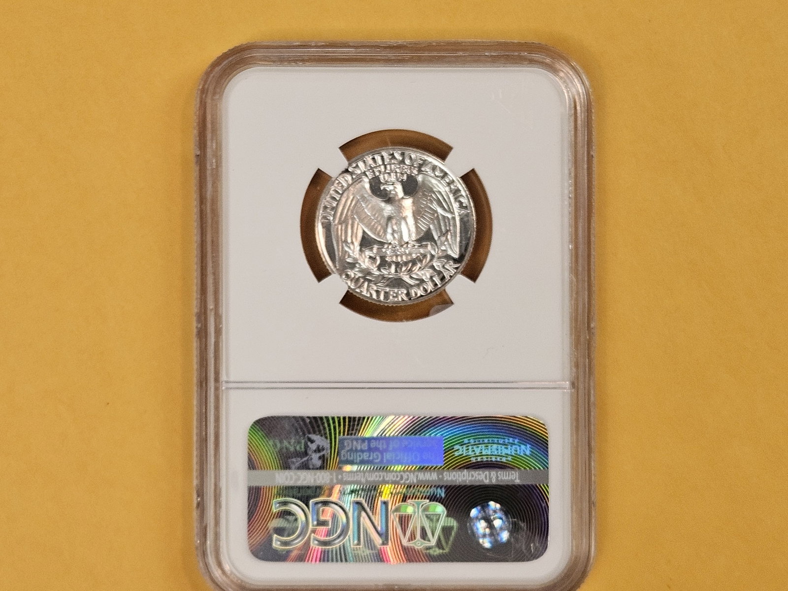 GEM! NGC 1963 Washington Quarter in Proof 65 - 3