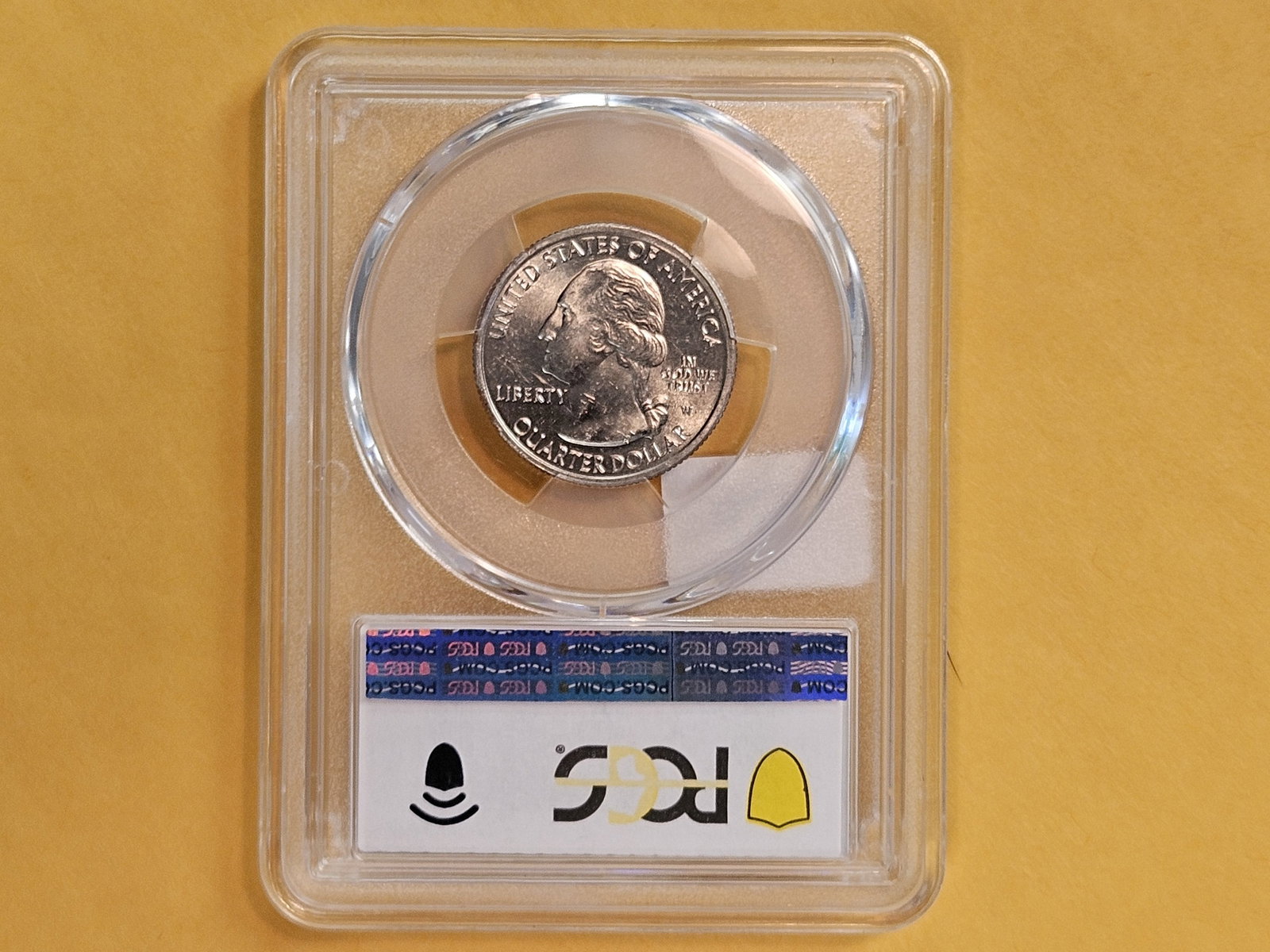* PCGS 2019-W Washington Quarter in Mint State 62 - 3