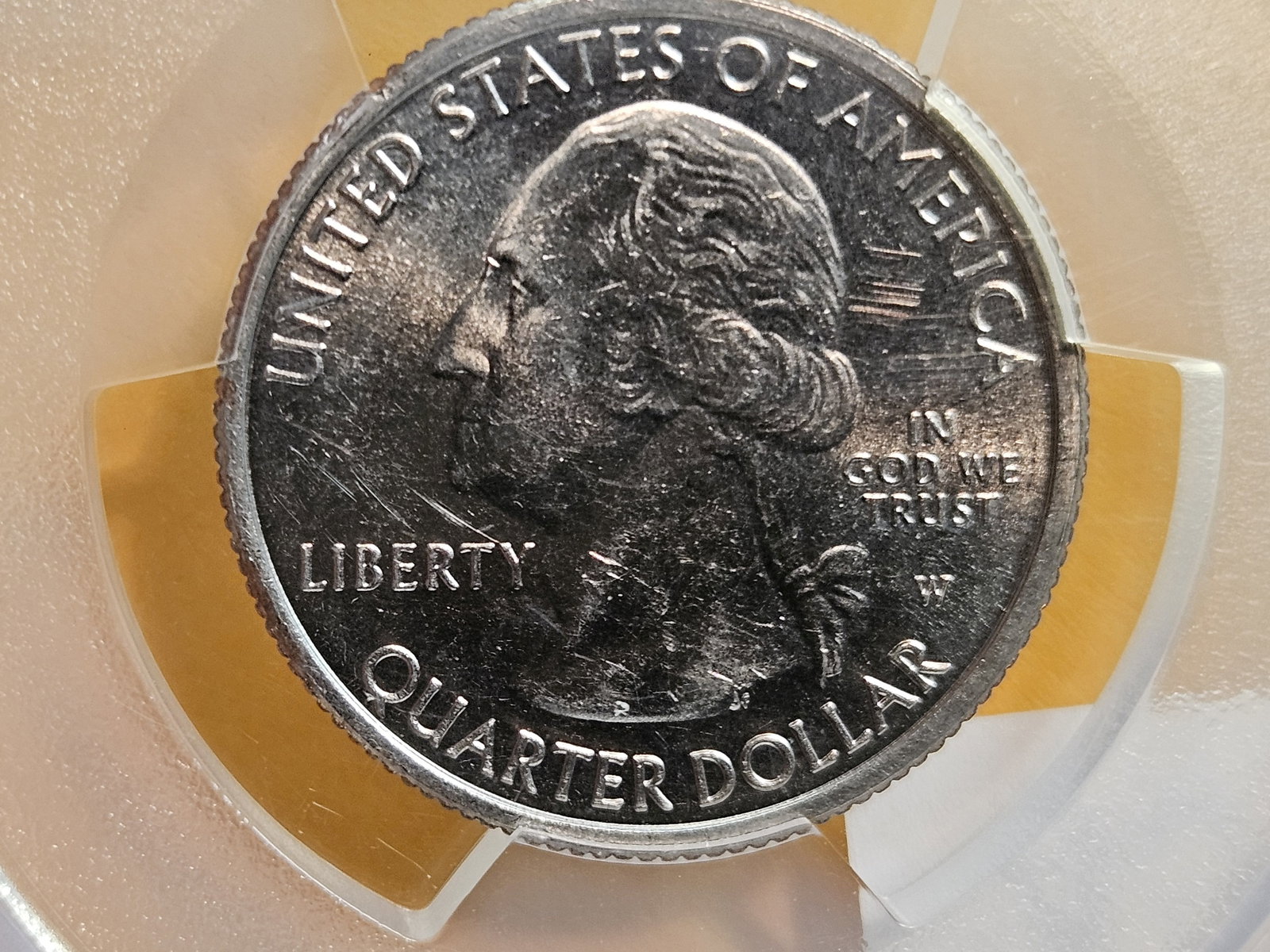 * PCGS 2019-W Washington Quarter in Mint State 62 - 4