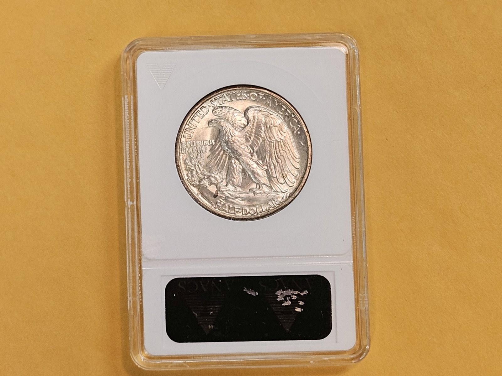 ANACS 1947-D Walking Liberty silver Half Dollar in Mint State 64 - 5
