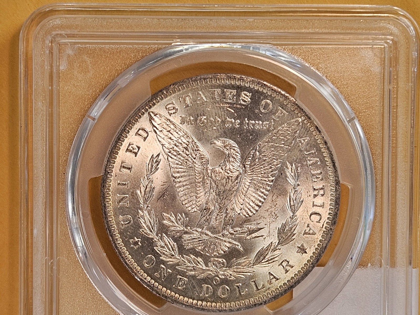 PCGS 1884-O Morgan Dollar in Mint State 61 - 8