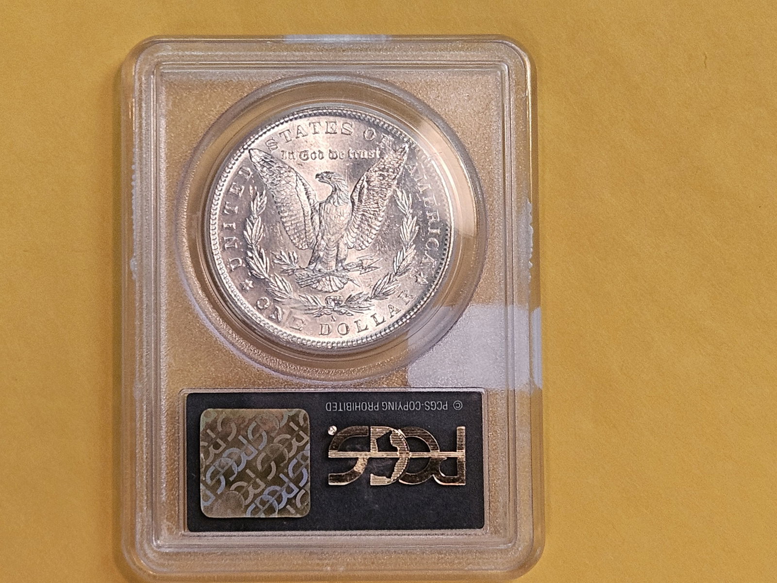 PCGS 1881-S Morgan Dollar in Mint State 62 - 6