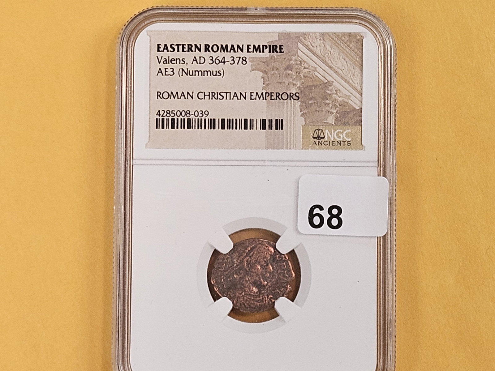 ANCIENT! NGC Valens AD 364 - 378 - 2