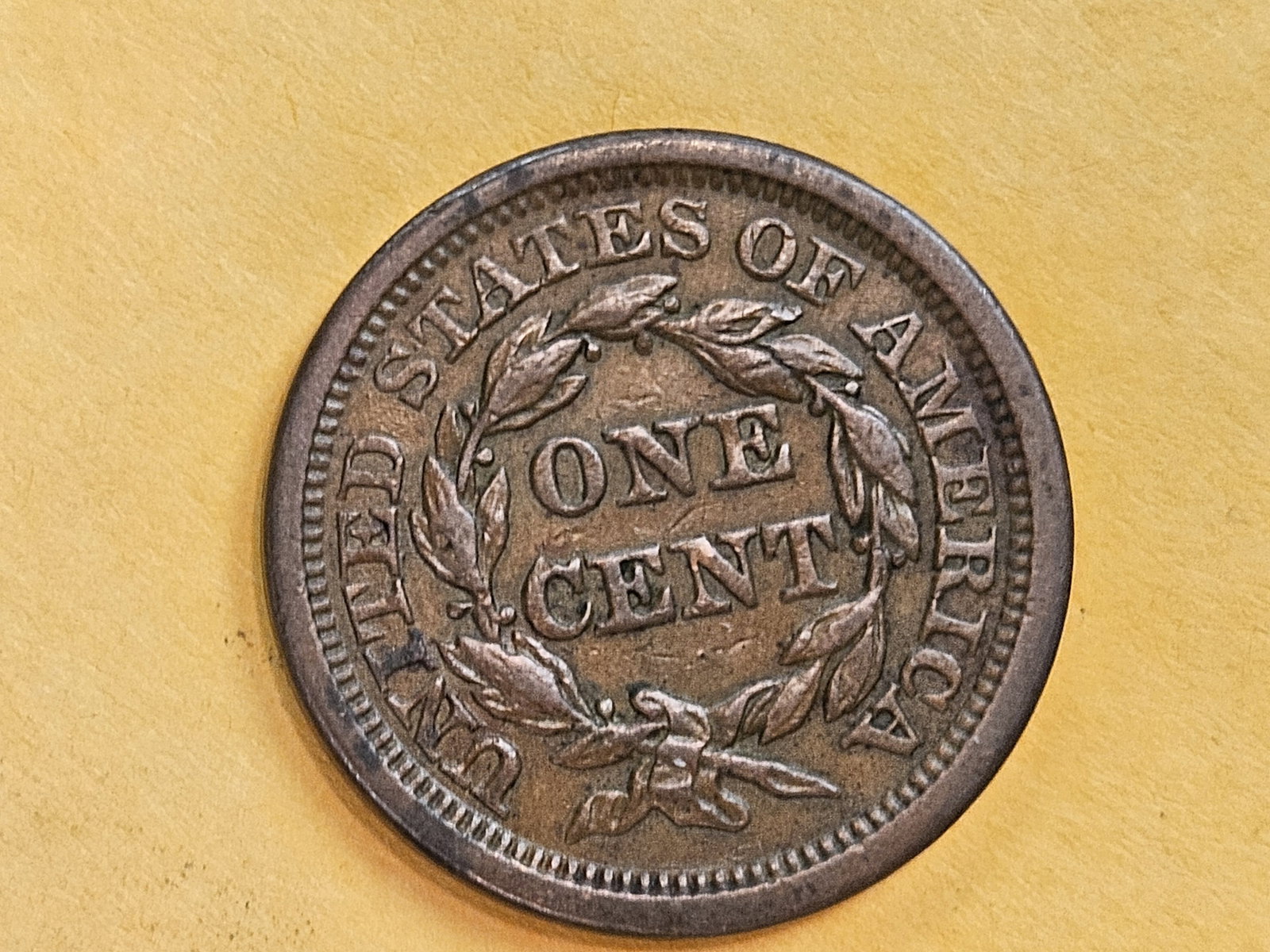 1853 Braided Hair Large cent in Extra Fine - 45 - 5