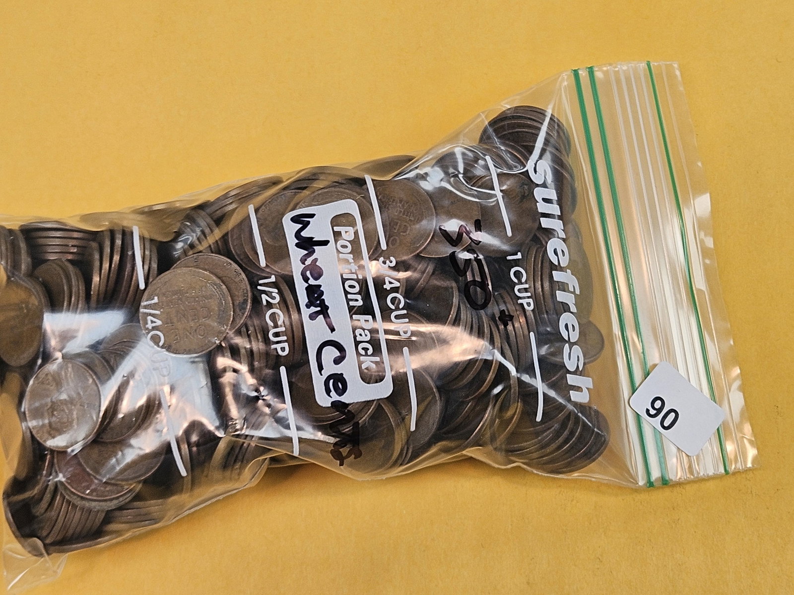 THREE HUNDRED FIFTY Wheat cents (1 of 1)