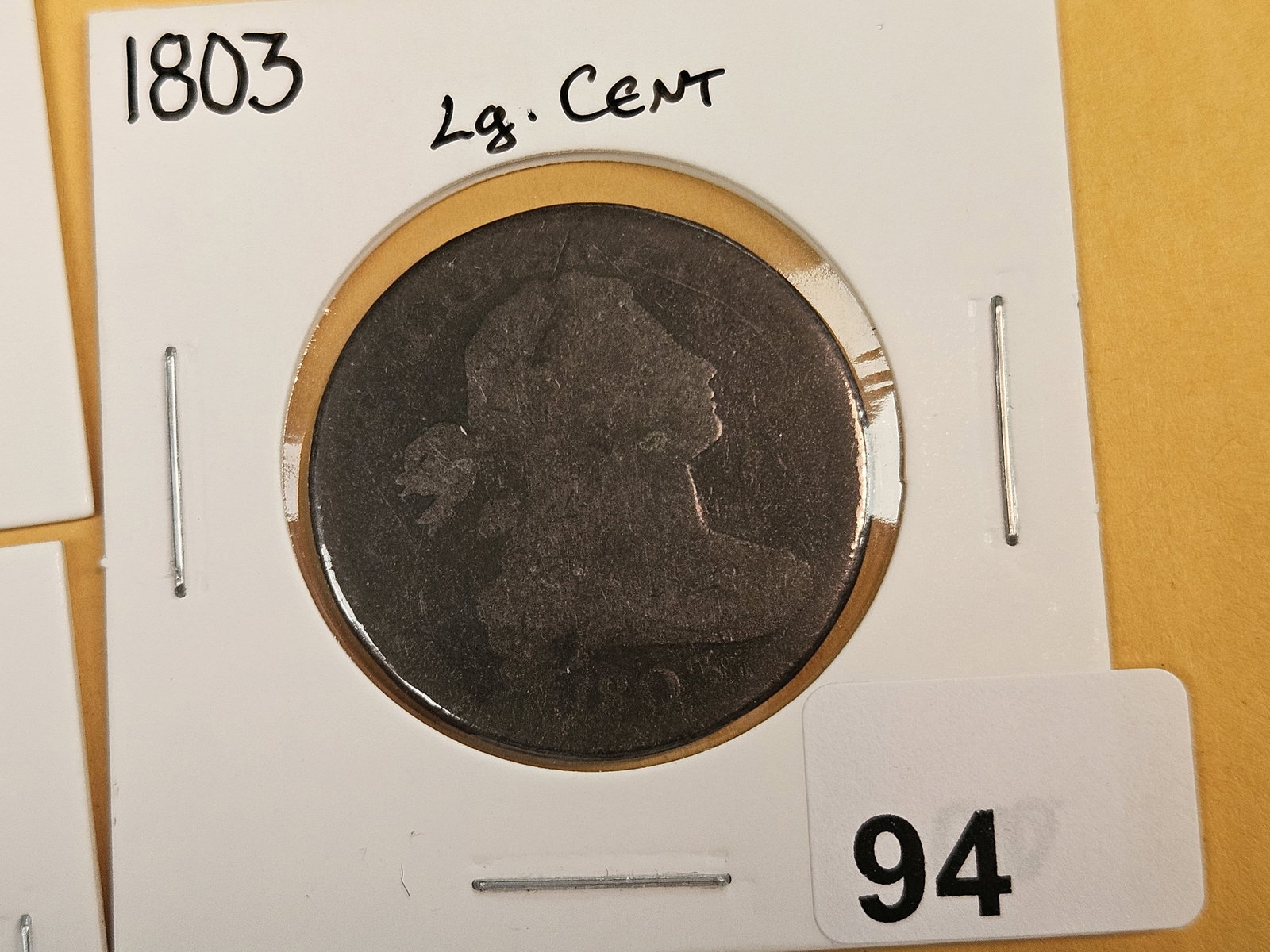 Five Draped Bust and Coronet Head Large Cents - 4