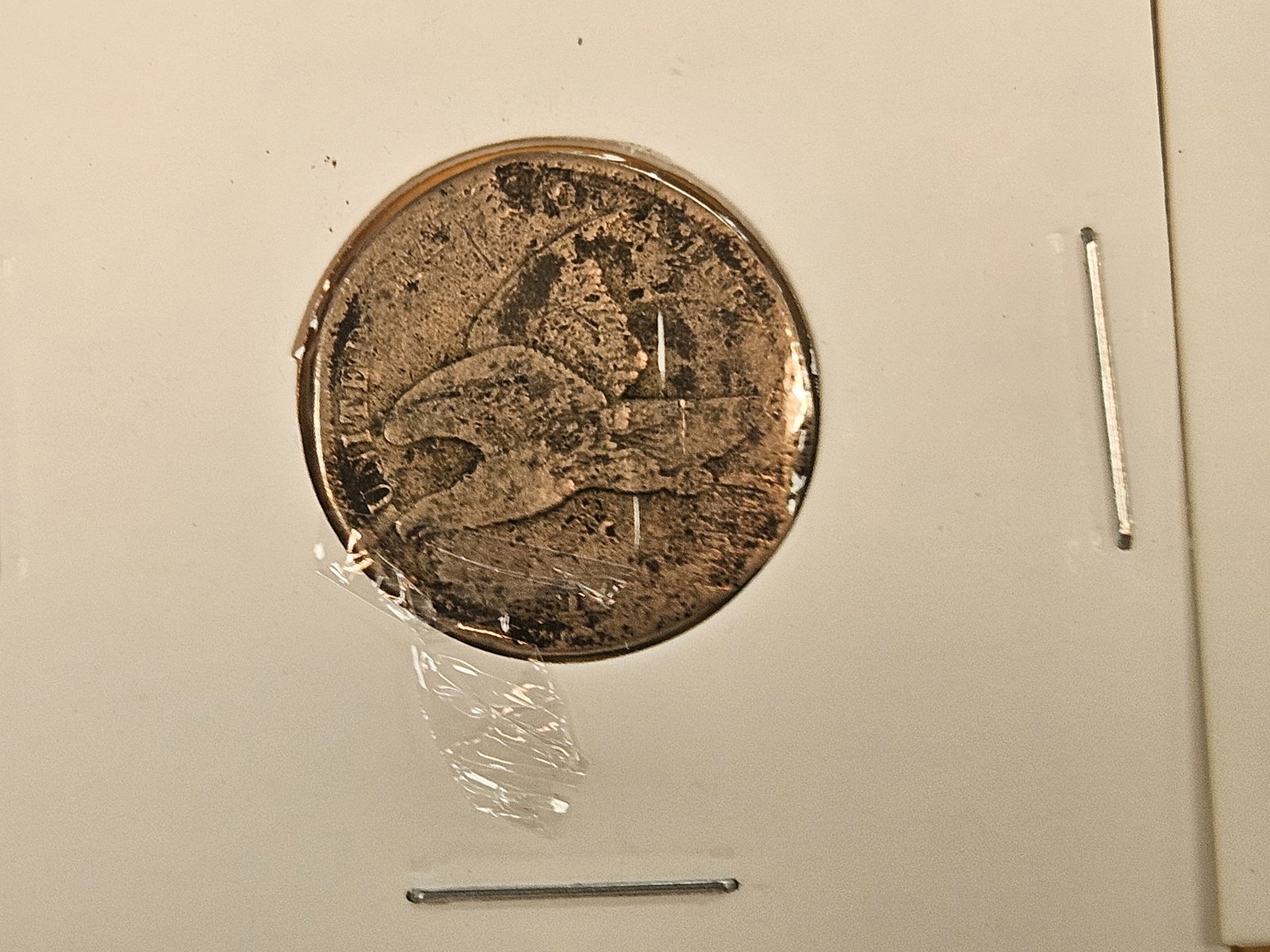 Three 1858 Flying eagle Cents - 2