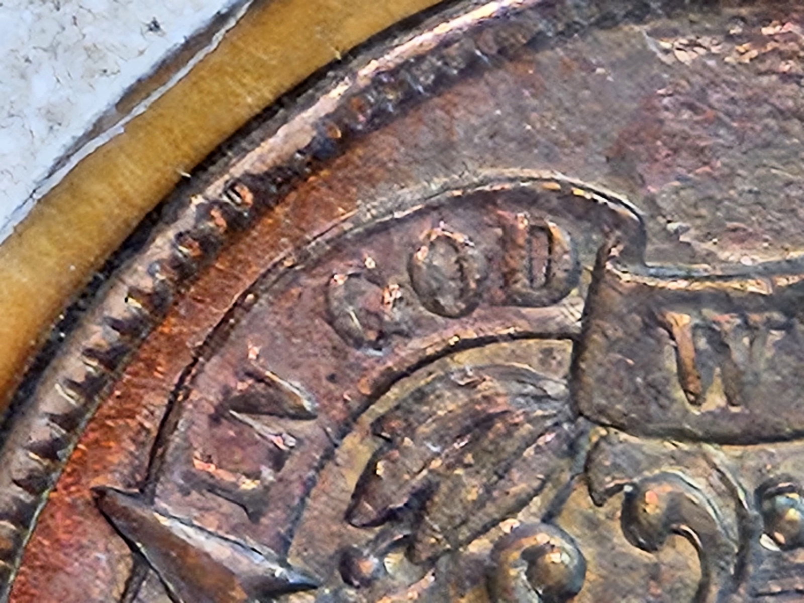 VARIETY! Bright AU-BU Red-Brown 1864 Two Cent piece - 8