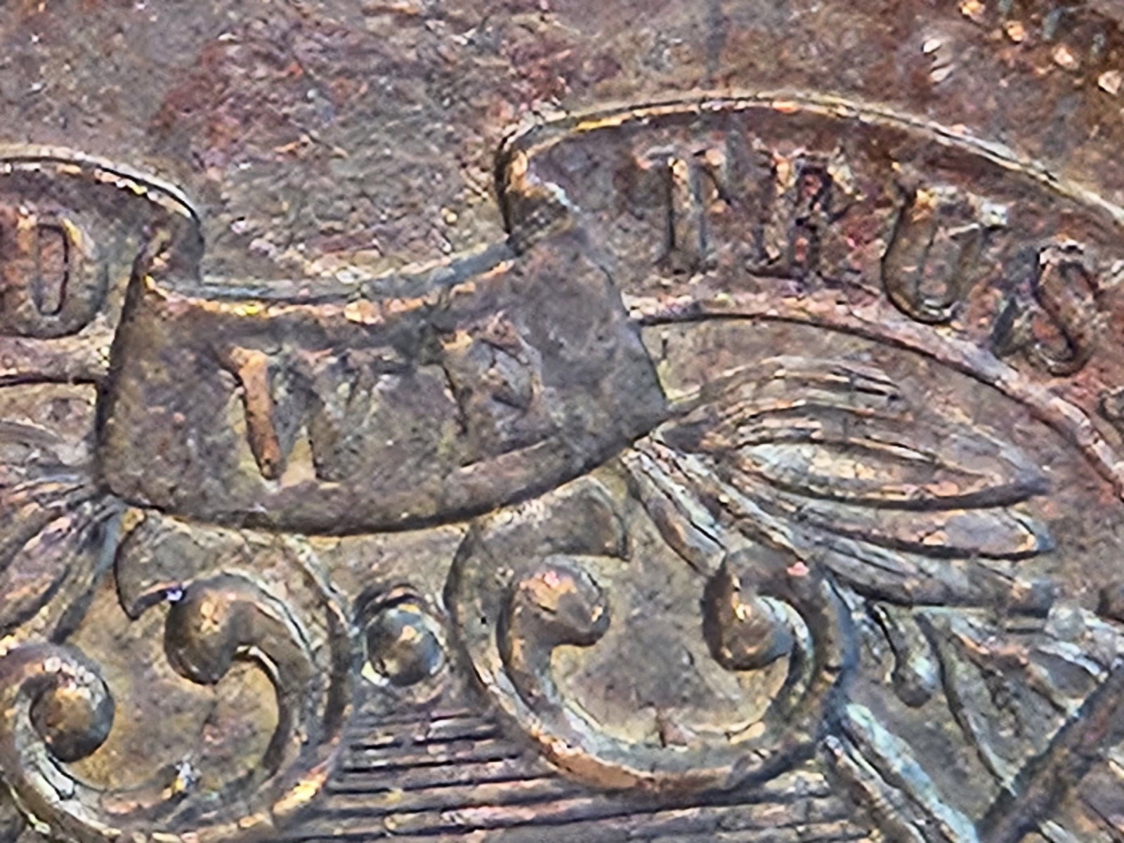 VARIETY! Bright AU-BU Red-Brown 1864 Two Cent piece - 9