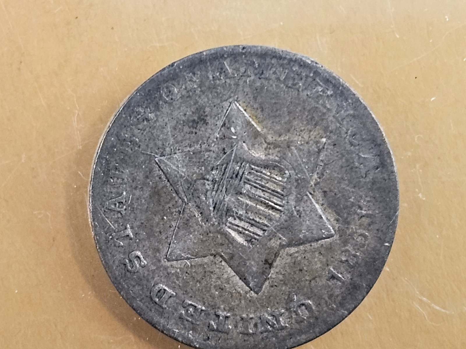 1851 and 1853 Three Cent Silver Trimes - 2