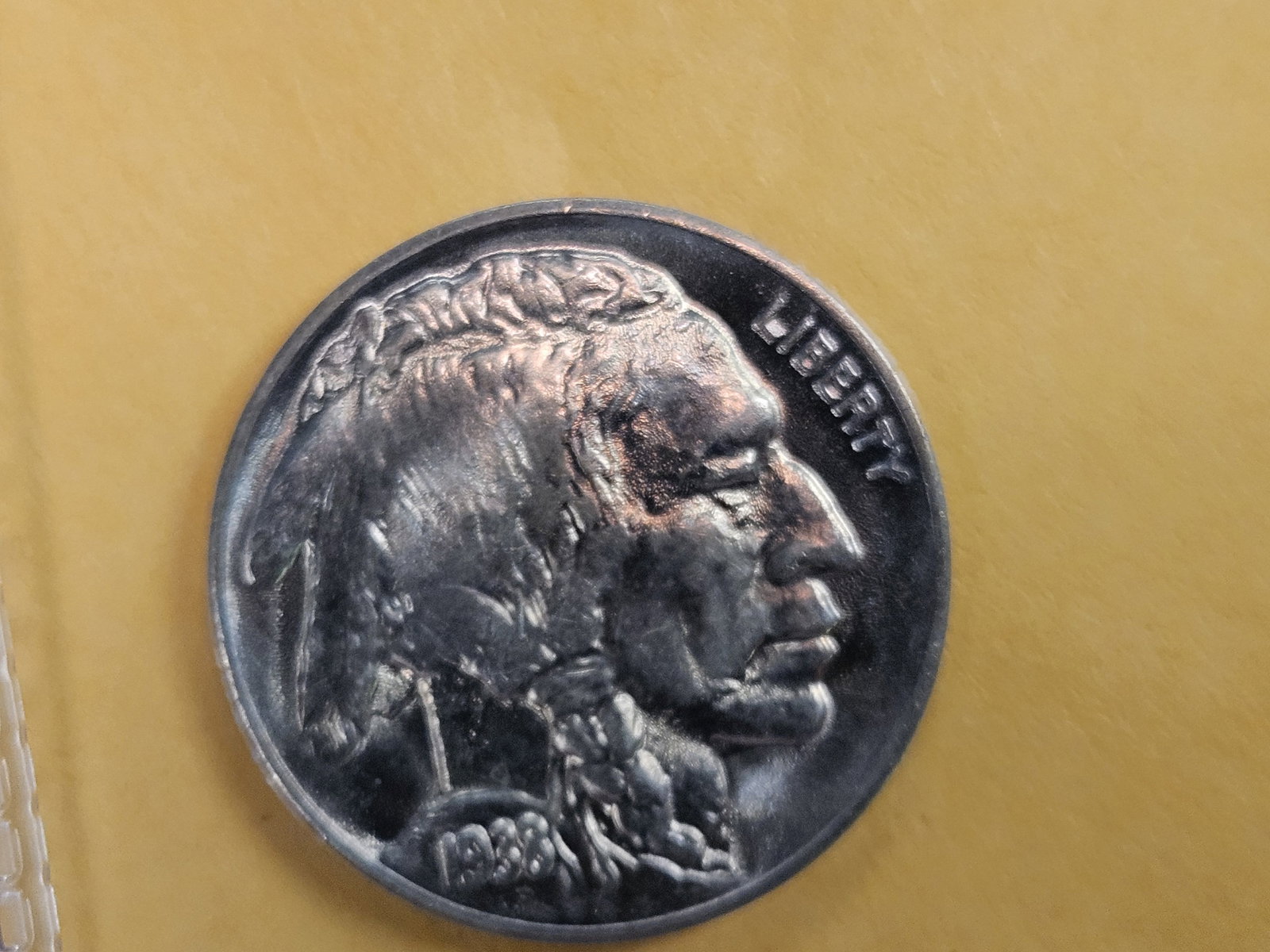 GEM Brilliant Uncirculated plus 1938-D Buffalo Nickel - 5
