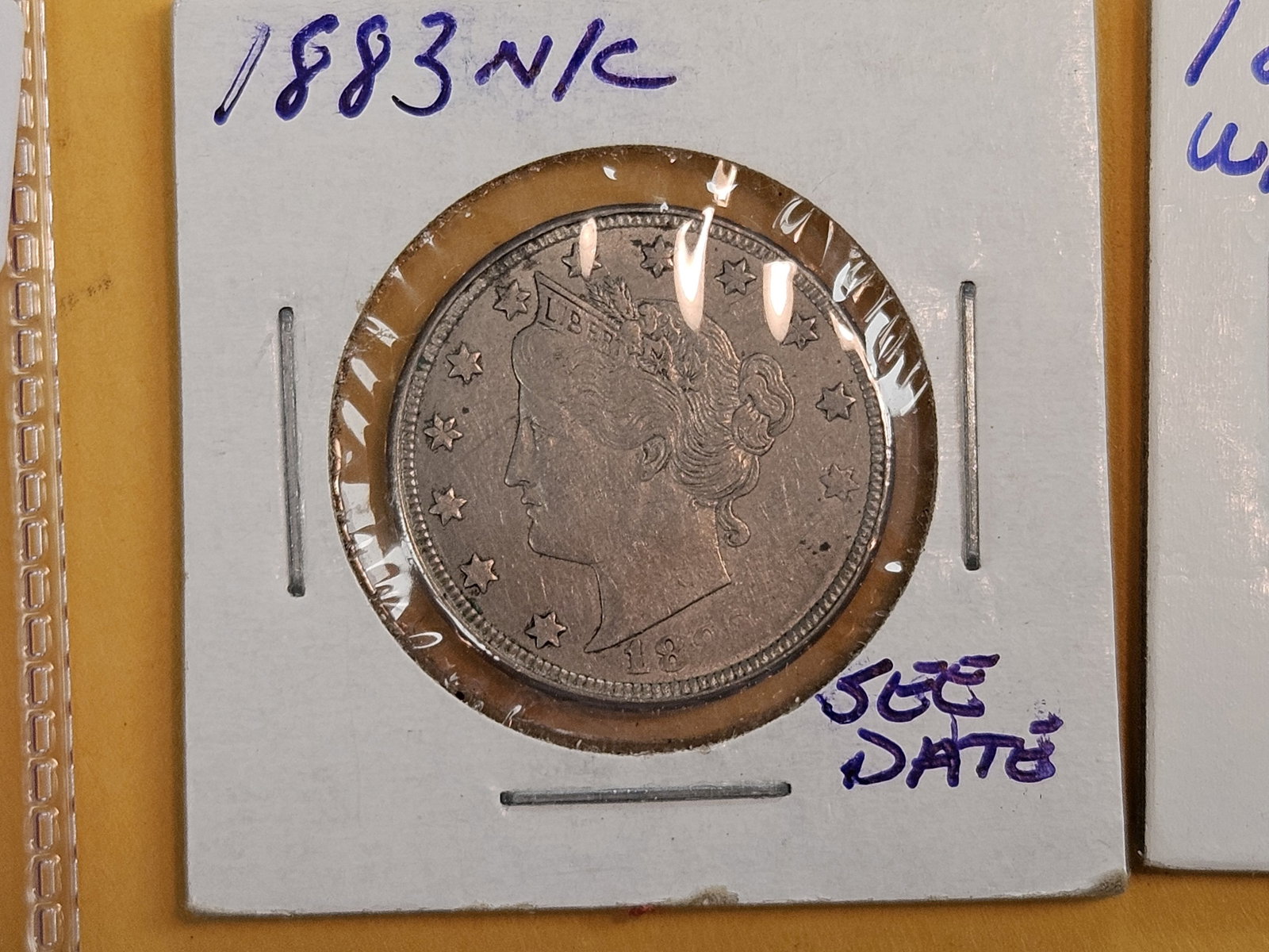 1883 Liberty and 1867 Shield Nickels - 2