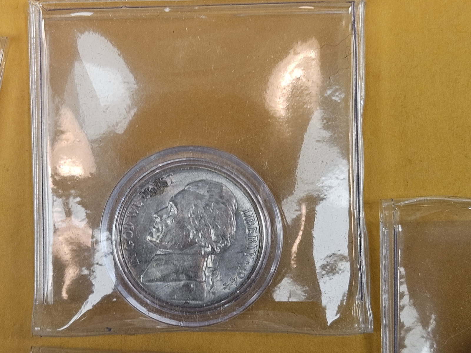 Five Bright Uncirculated Jefferson Nickels - 3