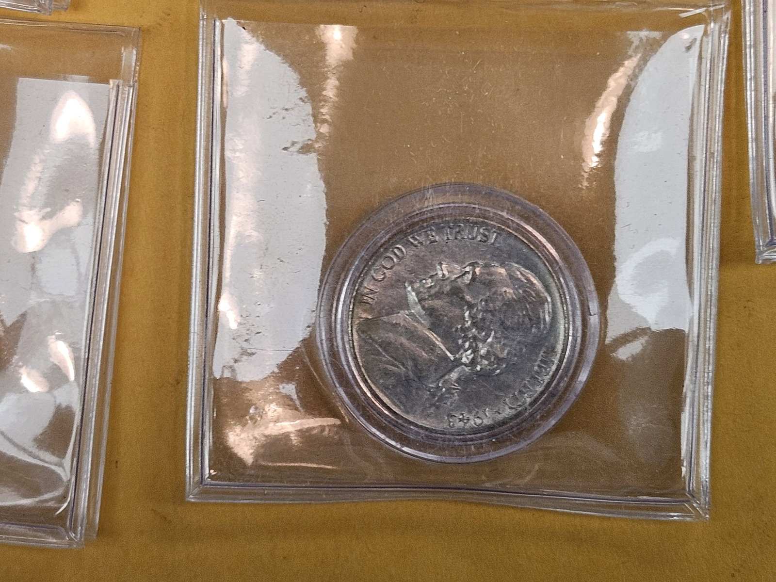 Five Bright Uncirculated Jefferson Nickels - 5
