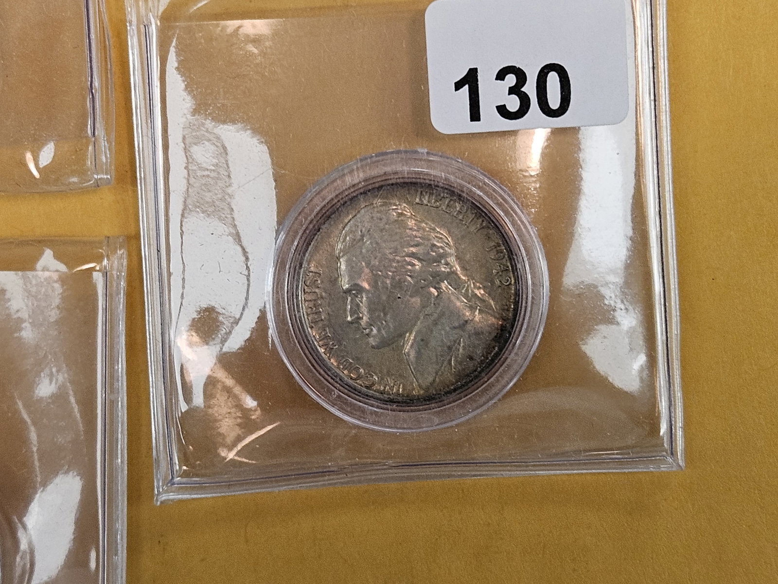 Five Bright Uncirculated Jefferson Nickels - 6