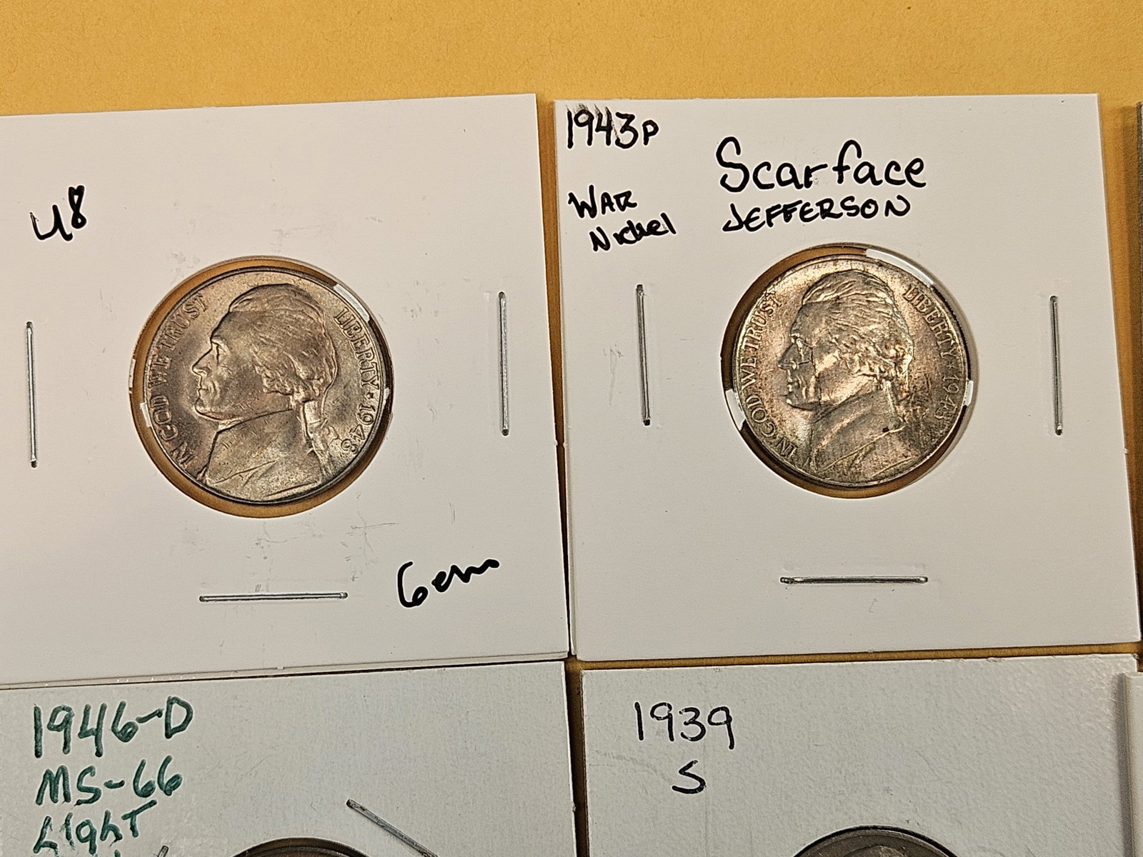Twelve mixed, couple little better, nickels - 2