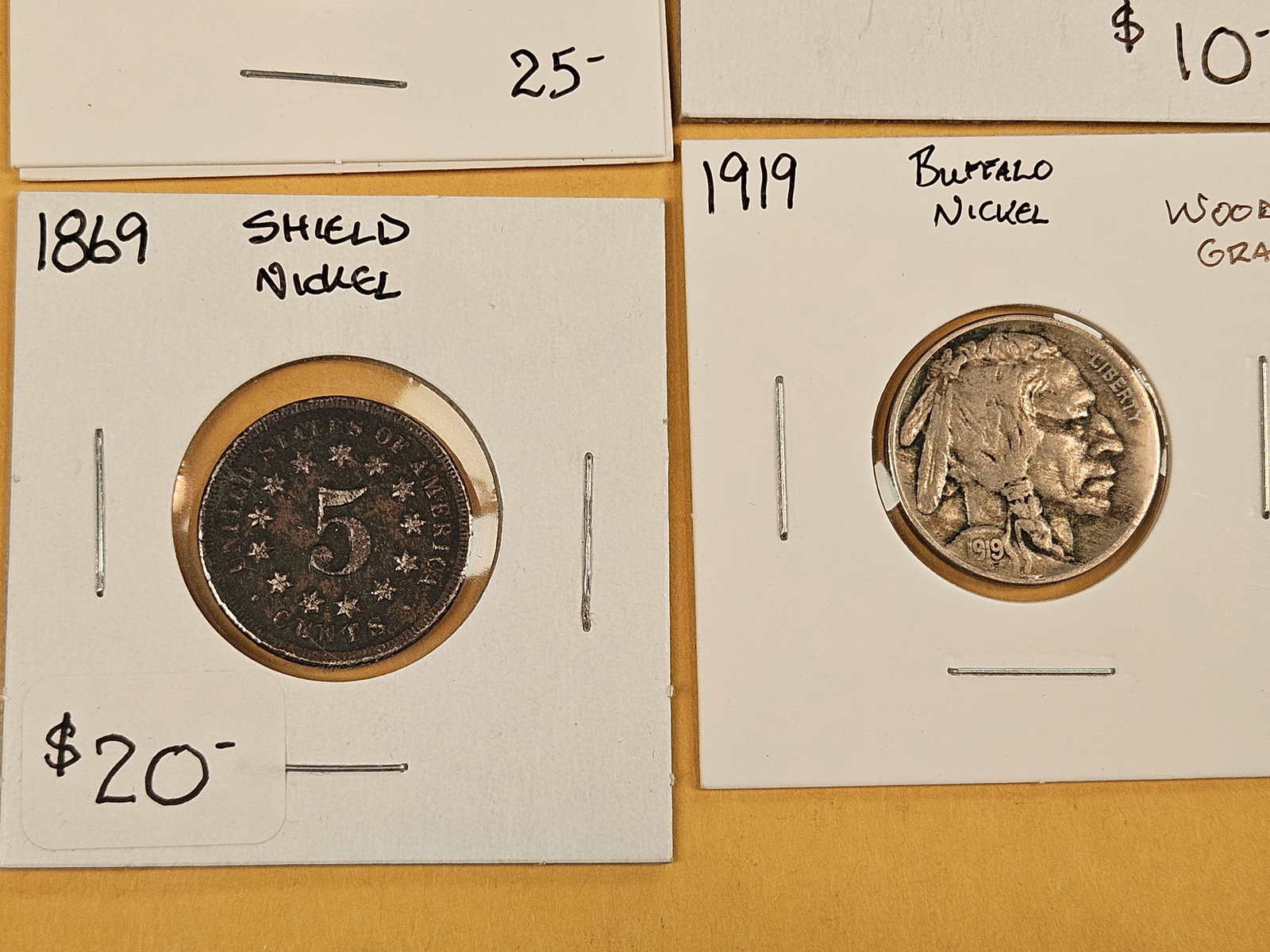 Nine more mixed, little better, Nickels - 7