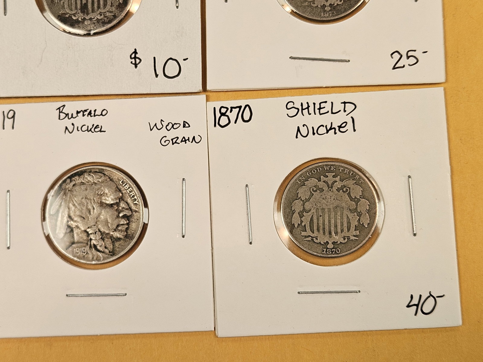 Nine more mixed, little better, Nickels - 8