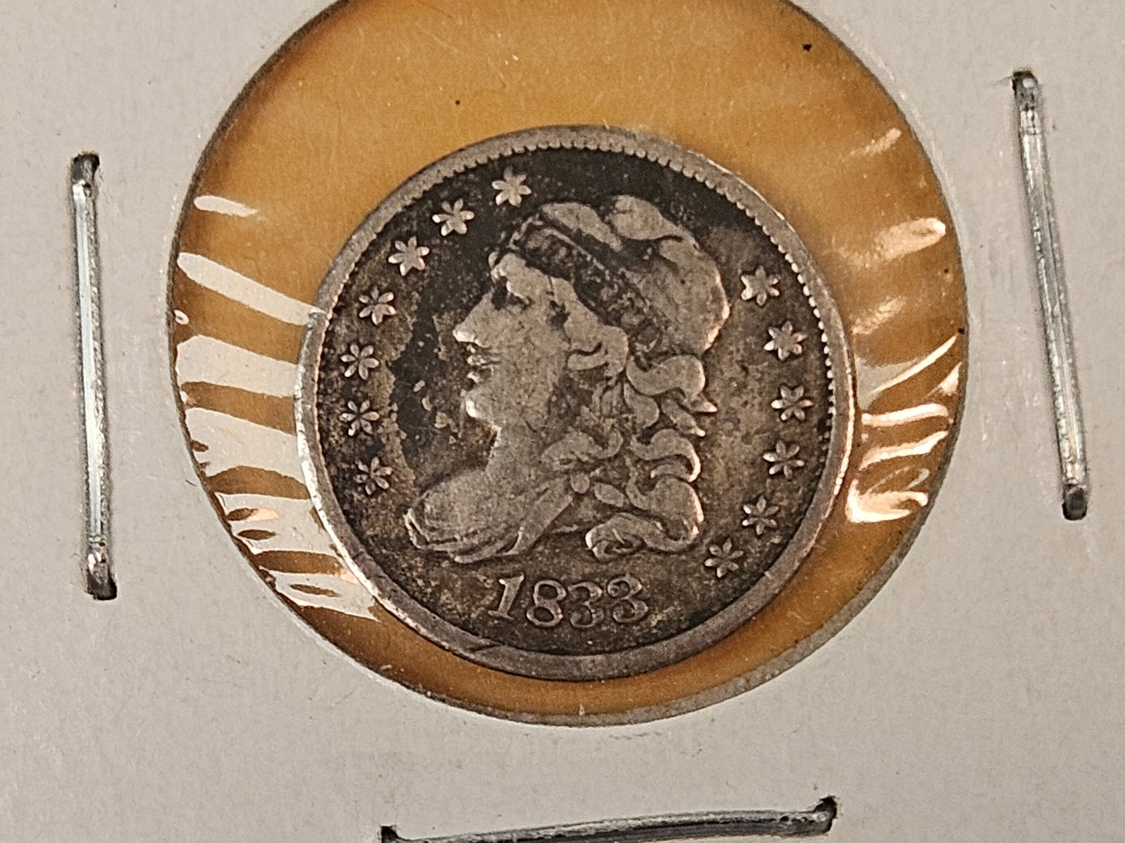 Three mixed Silver half Dimes in Fine to Very Fine - 2