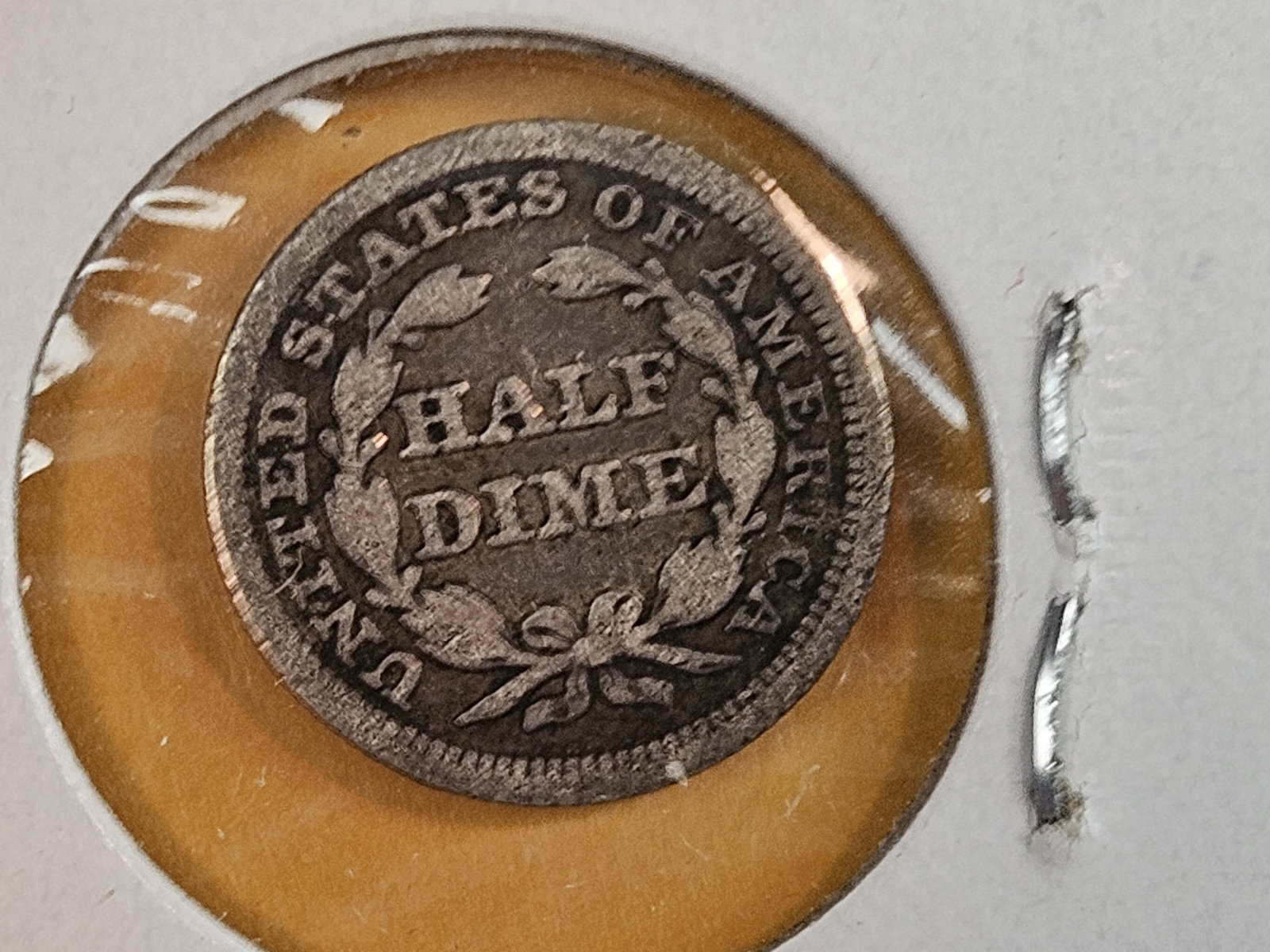 Three mixed Silver half Dimes in Fine to Very Fine - 5