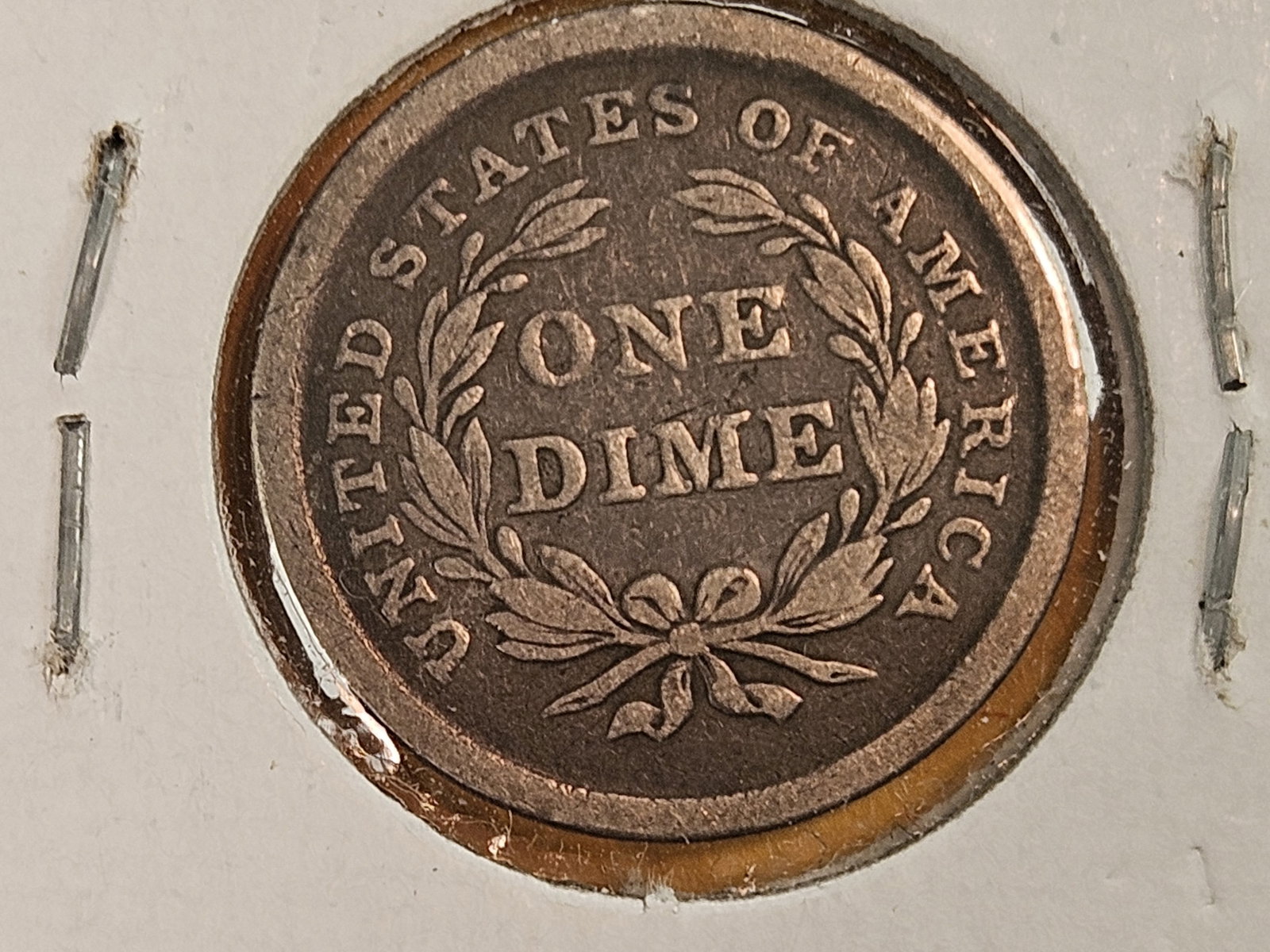 1840 Seated Liberty silver Dime in Very Fine plus - 3