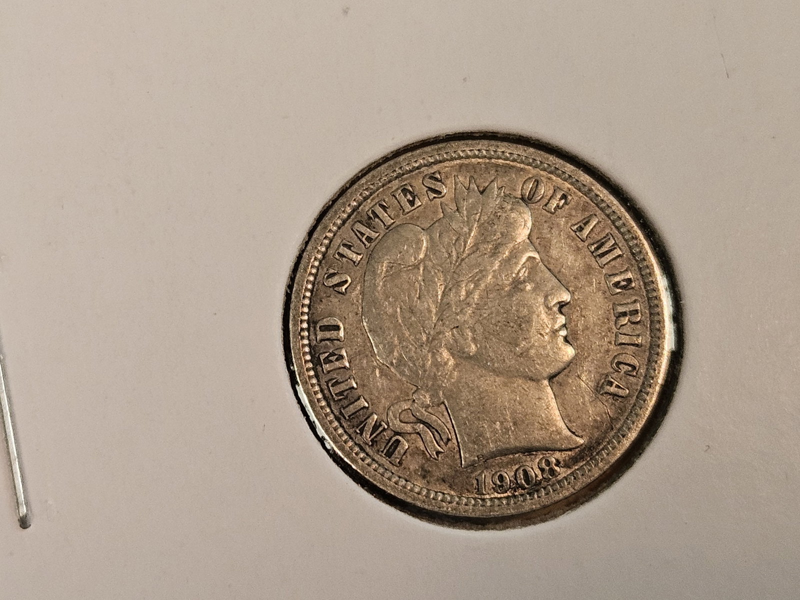 Six better grade Barber silver Dimes - 6