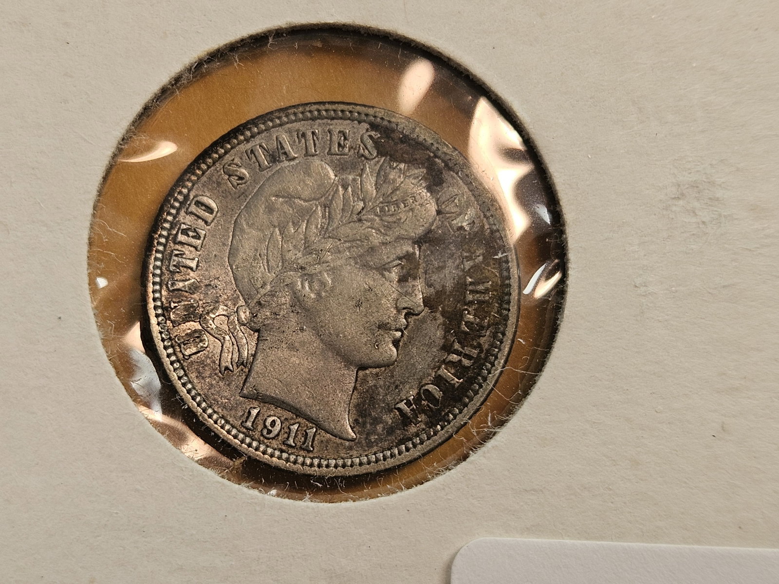 Eight better grade or date Barber silver Dimes - 10