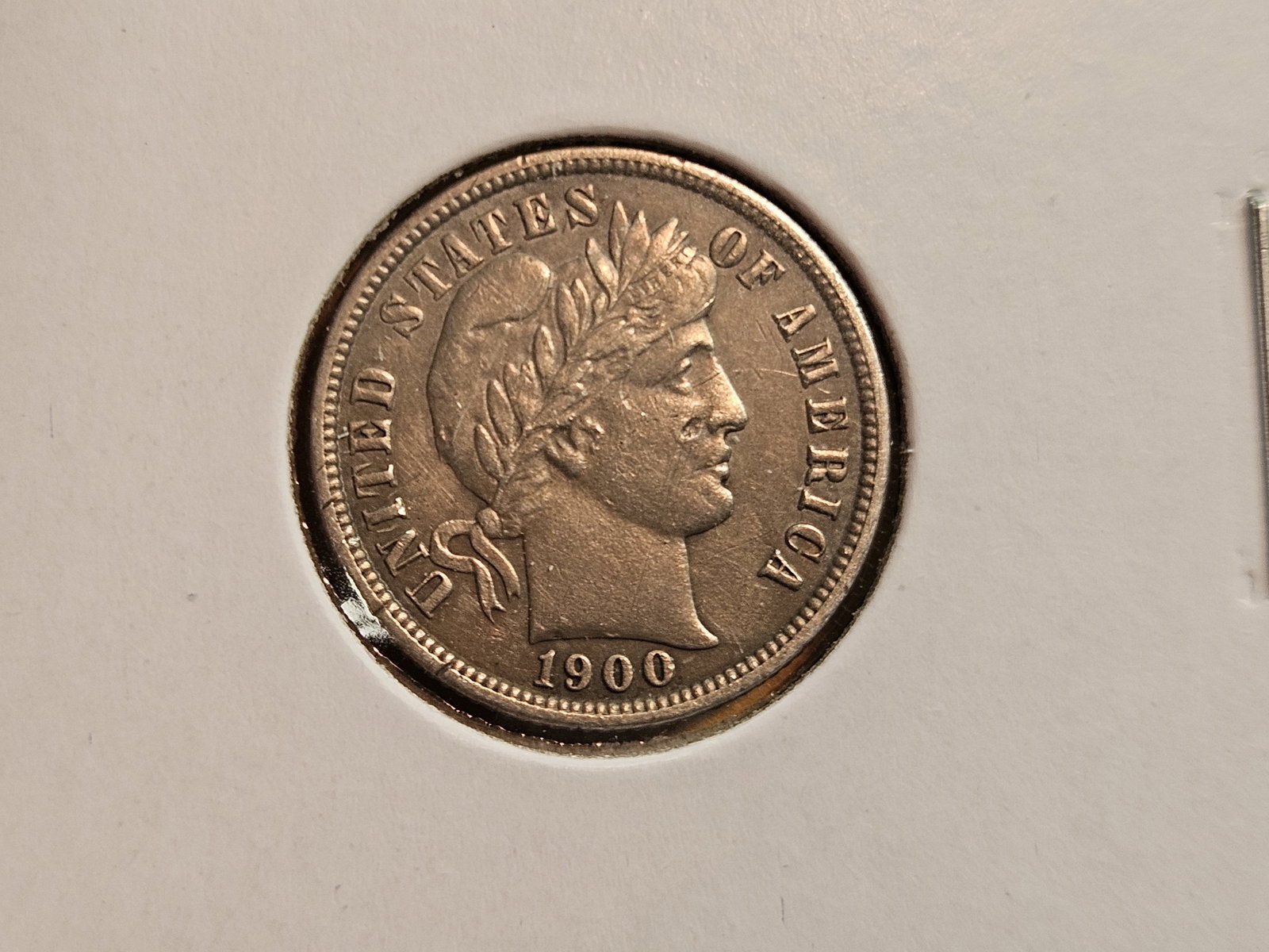 Eight better grade or date Barber silver Dimes - 4