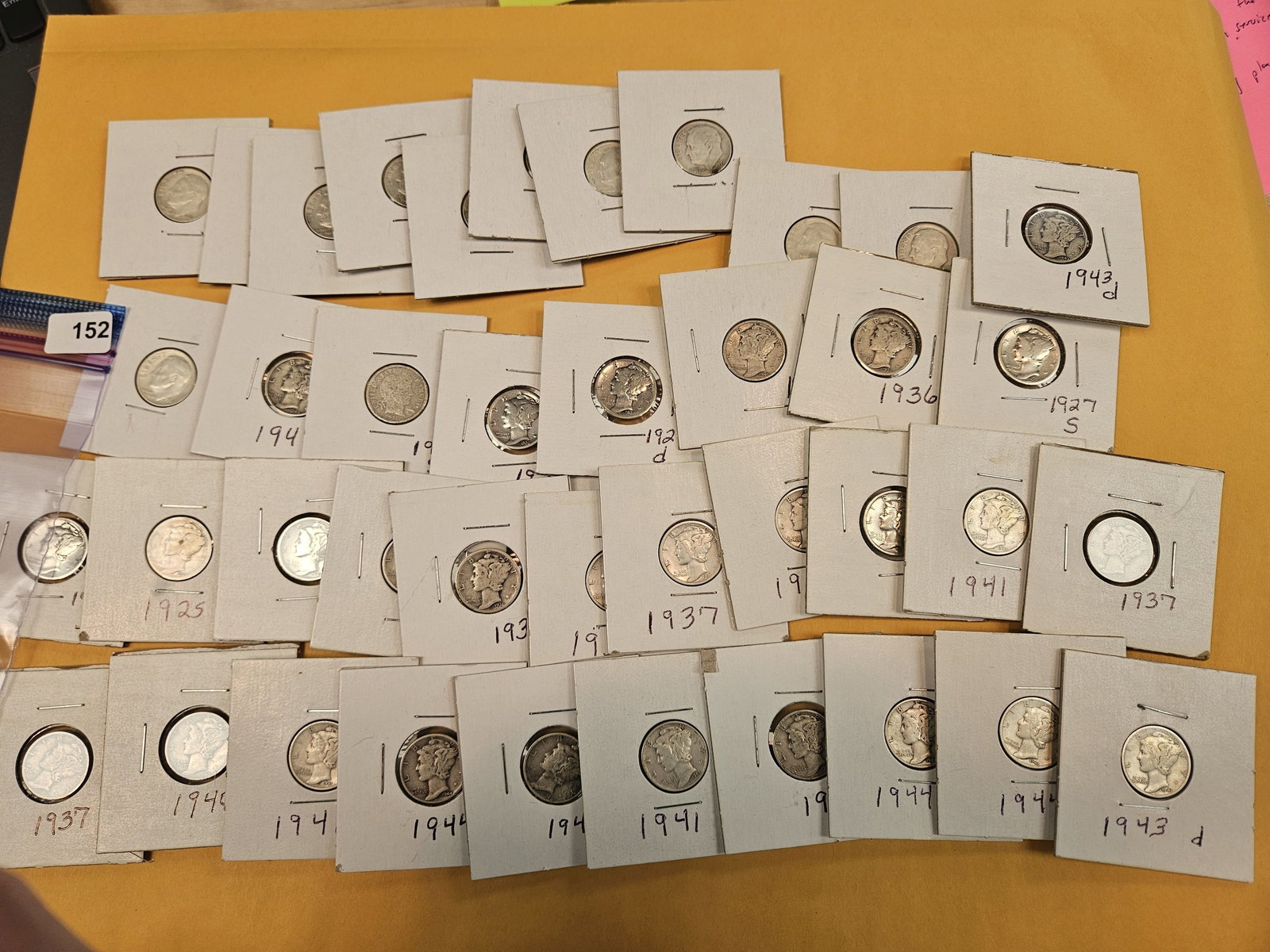 Forty mixed silver Dimes - 2