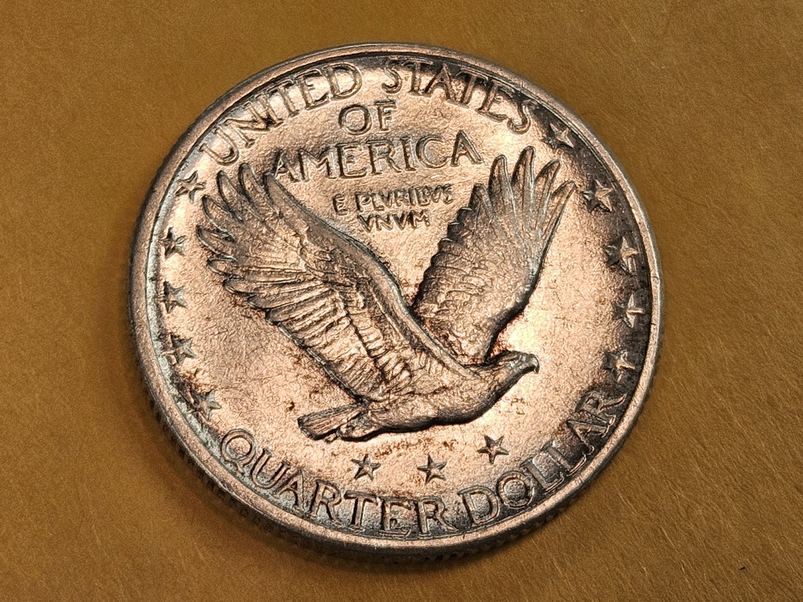 1918-S Standing Liberty Quarter in Bright About Uncirculated - 58 - 6