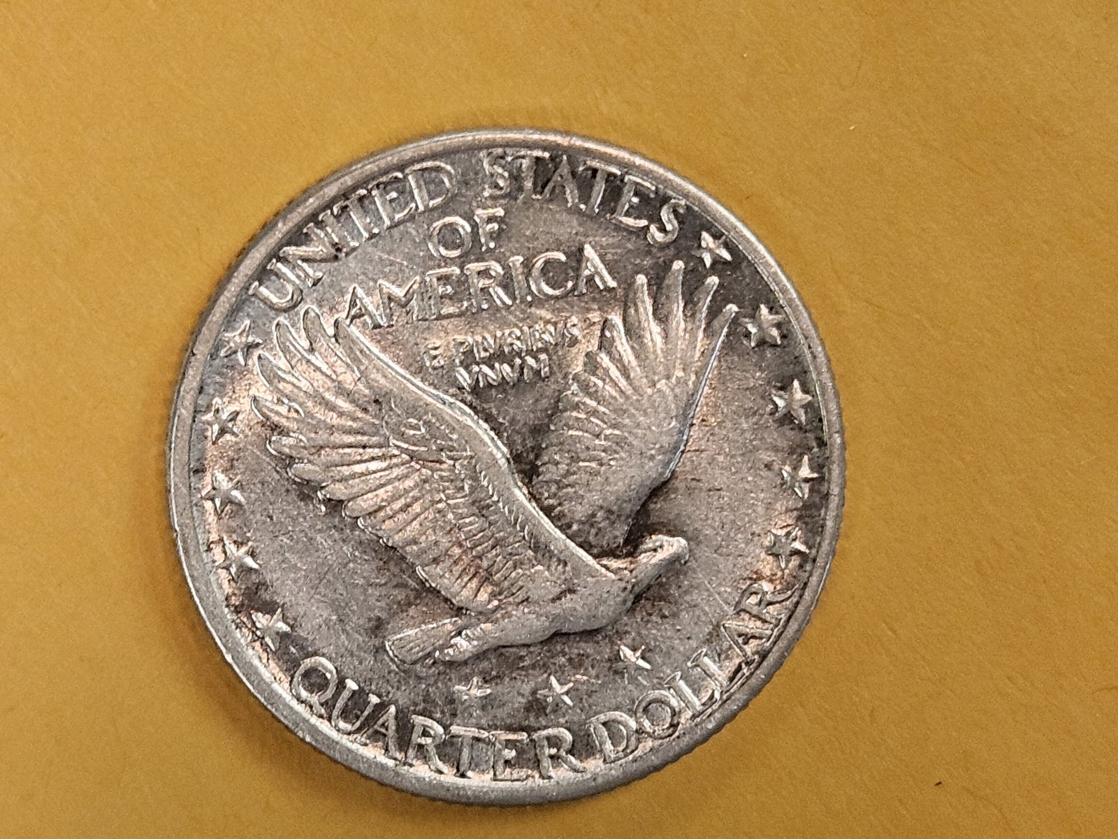 1918-S Standing Liberty Quarter in Bright About Uncirculated - 58 - 8