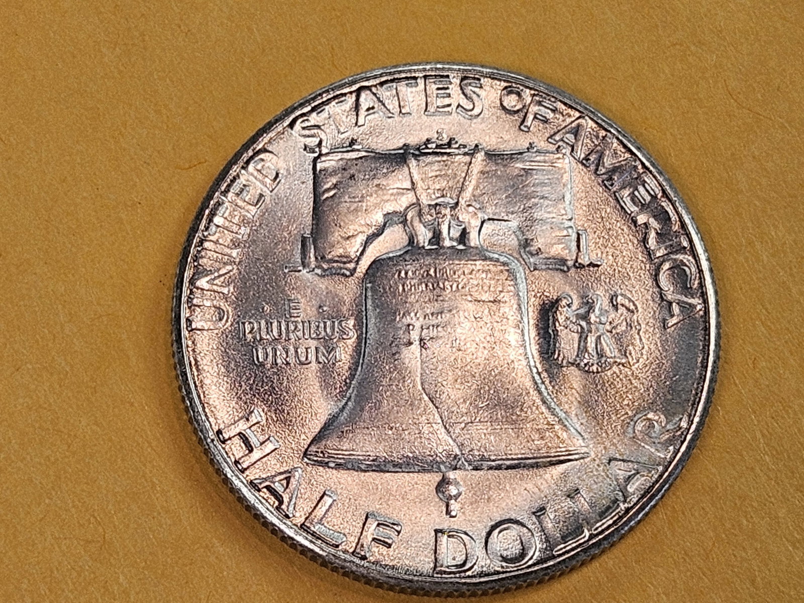 GEM Brilliant Uncirculated 1953-S Franklin Silver Half Dollar - 4