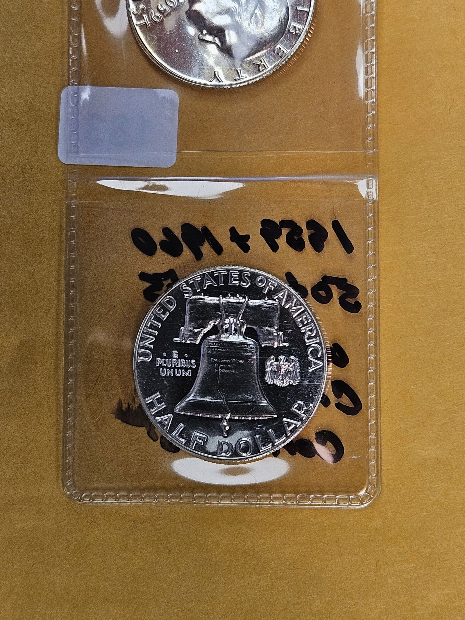 Two GEM Proof silver Franklin half Dollars - 5