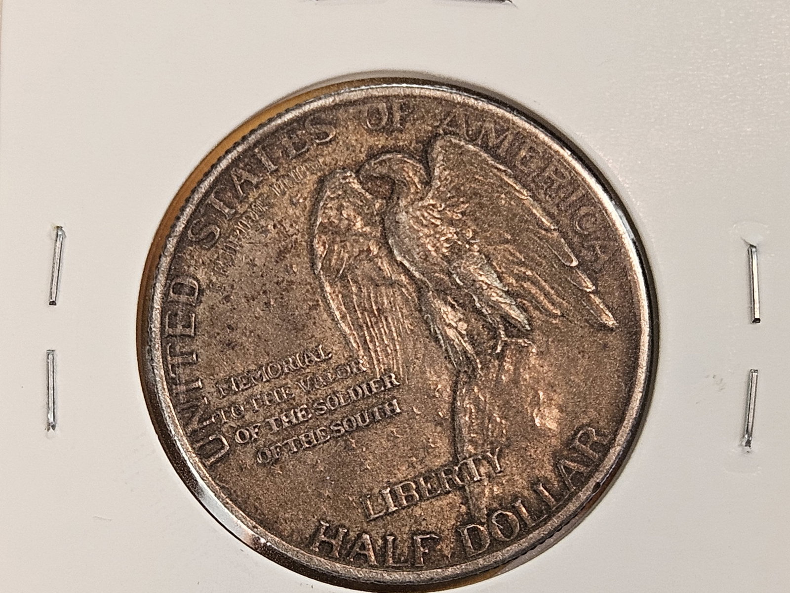 1925 Stone Mountain Commemorative silver Half Dollar - 3