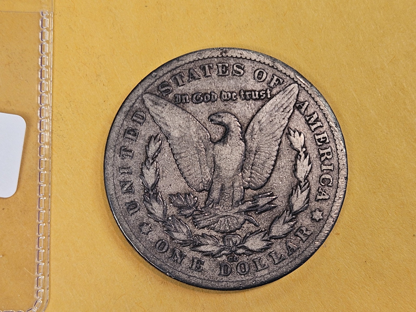 ** KEY DATE ** 1880-CC Morgan Dollar in Very Good - details - 3