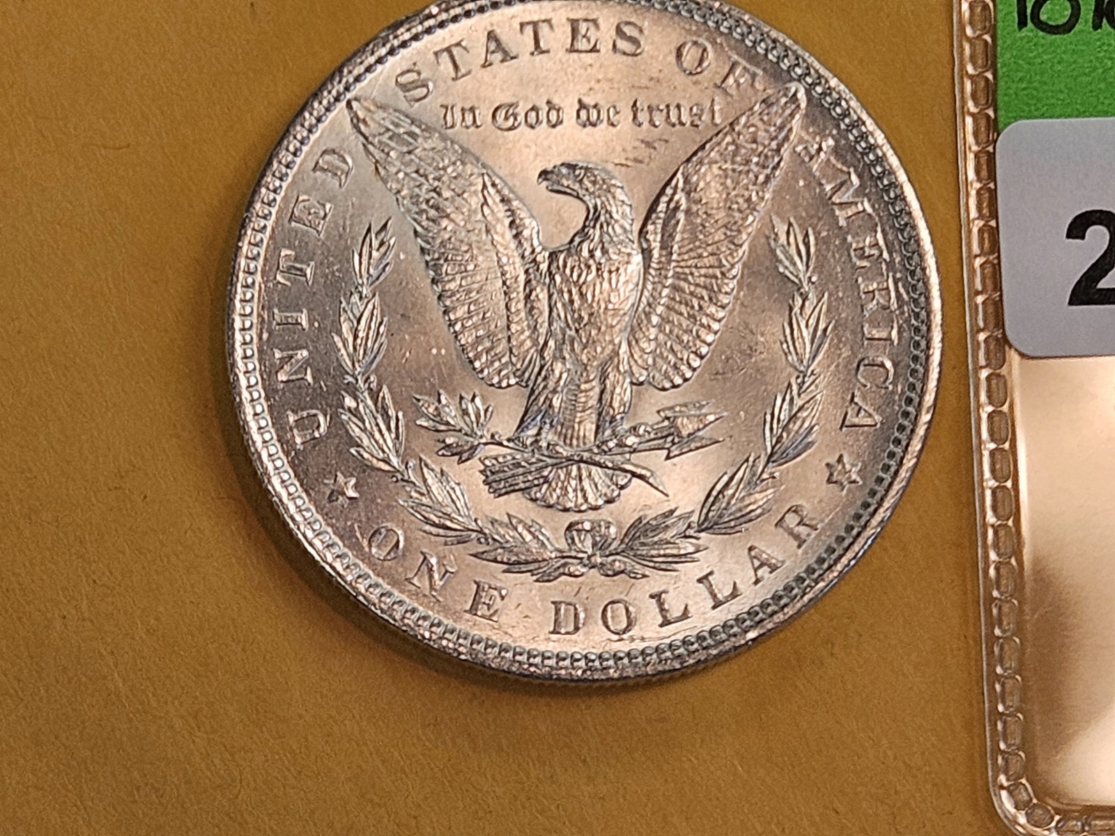 Brilliant Uncirculated 1898 Morgan Silver Dollar - 3