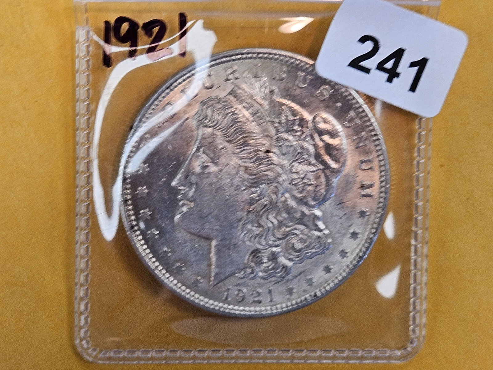 Choice Brilliant Uncirculated 1921 Morgan Silver Dollar (1 of 3)