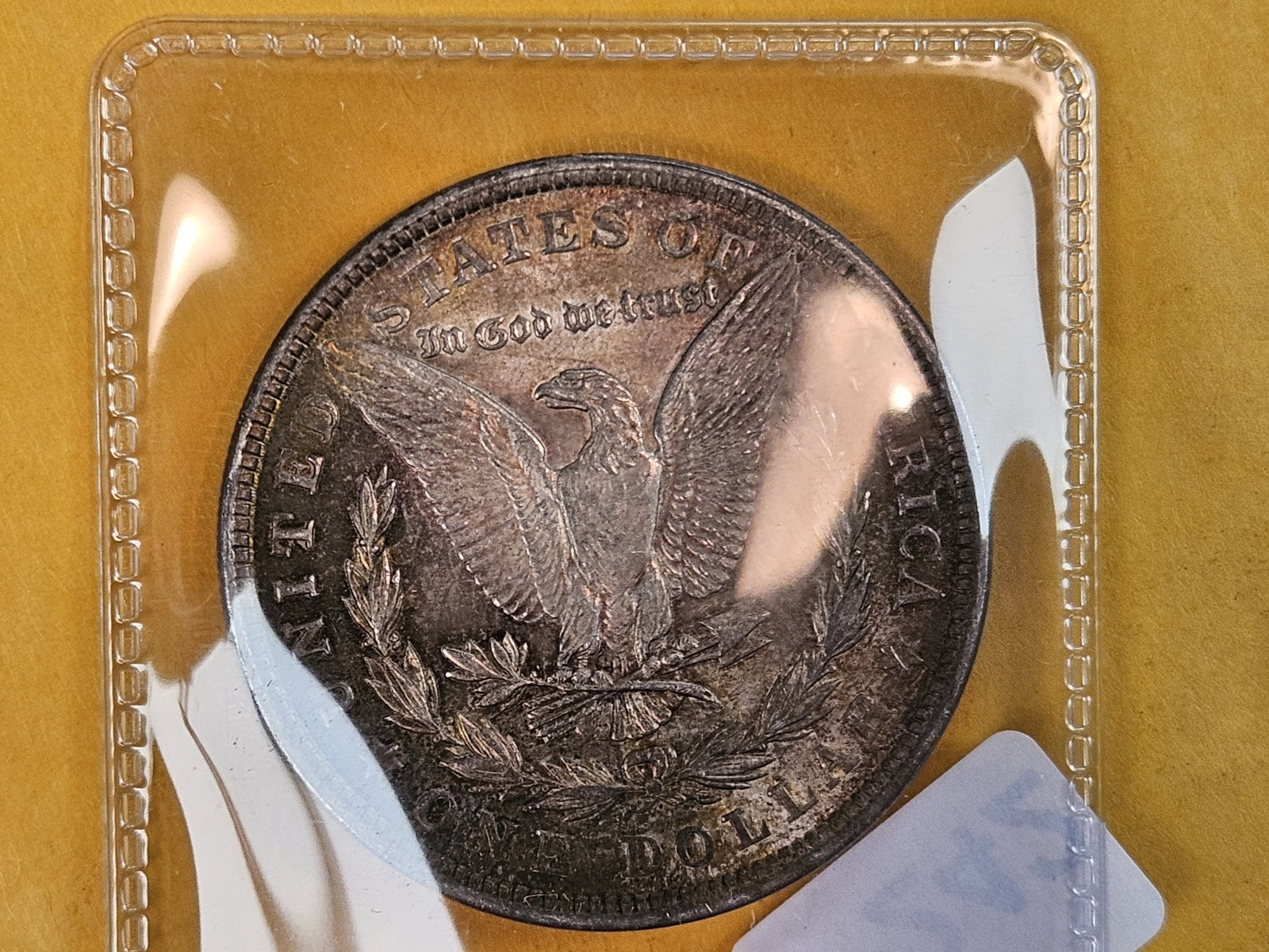 Choice Brilliant Uncirculated 1921 Morgan Silver Dollar - 5