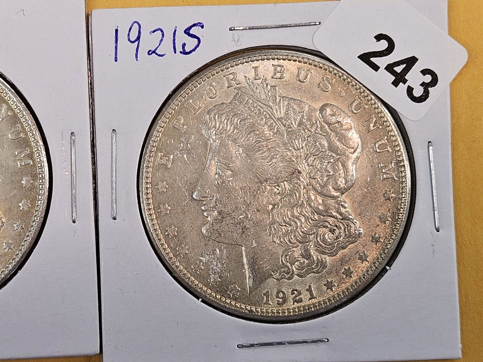 Three Brilliant Uncirculated Morgan Silver Dollars - 4