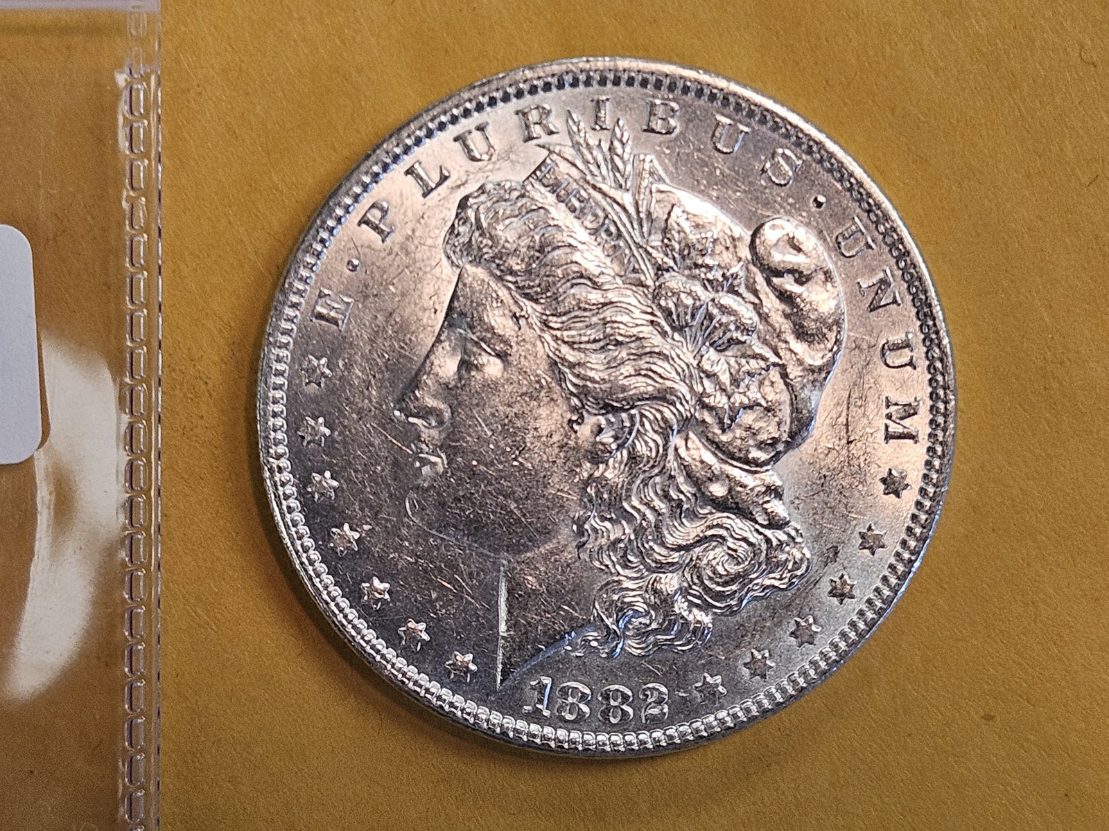 Choice Brilliant Uncirculated 1882 Morgan Silver Dollar (1 of 5)