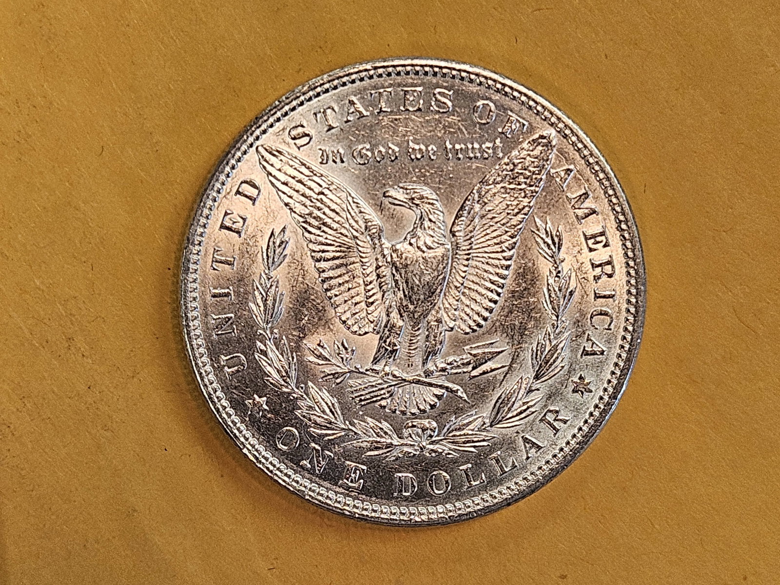 Choice Brilliant Uncirculated 1882 Morgan Silver Dollar - 5