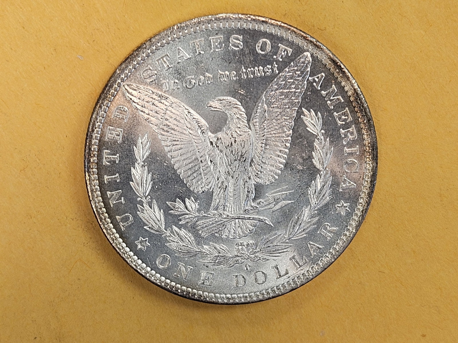 Very Choice Brilliant Uncirculated 1882-O Morgan Silver Dollar - 10