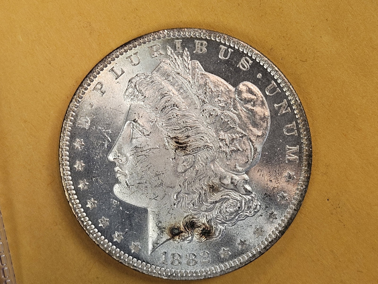 Very Choice Brilliant Uncirculated 1882-O Morgan Silver Dollar - 6