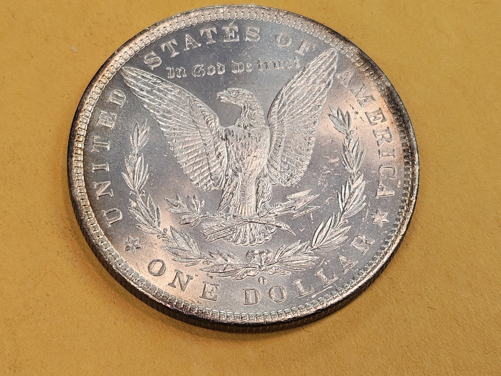 Very Choice Brilliant Uncirculated 1882-O Morgan Silver Dollar - 7