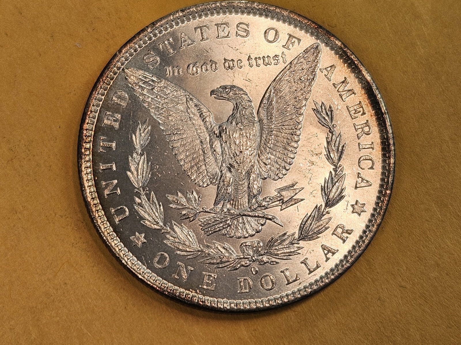 Very Choice Brilliant Uncirculated 1882-O Morgan Silver Dollar - 8